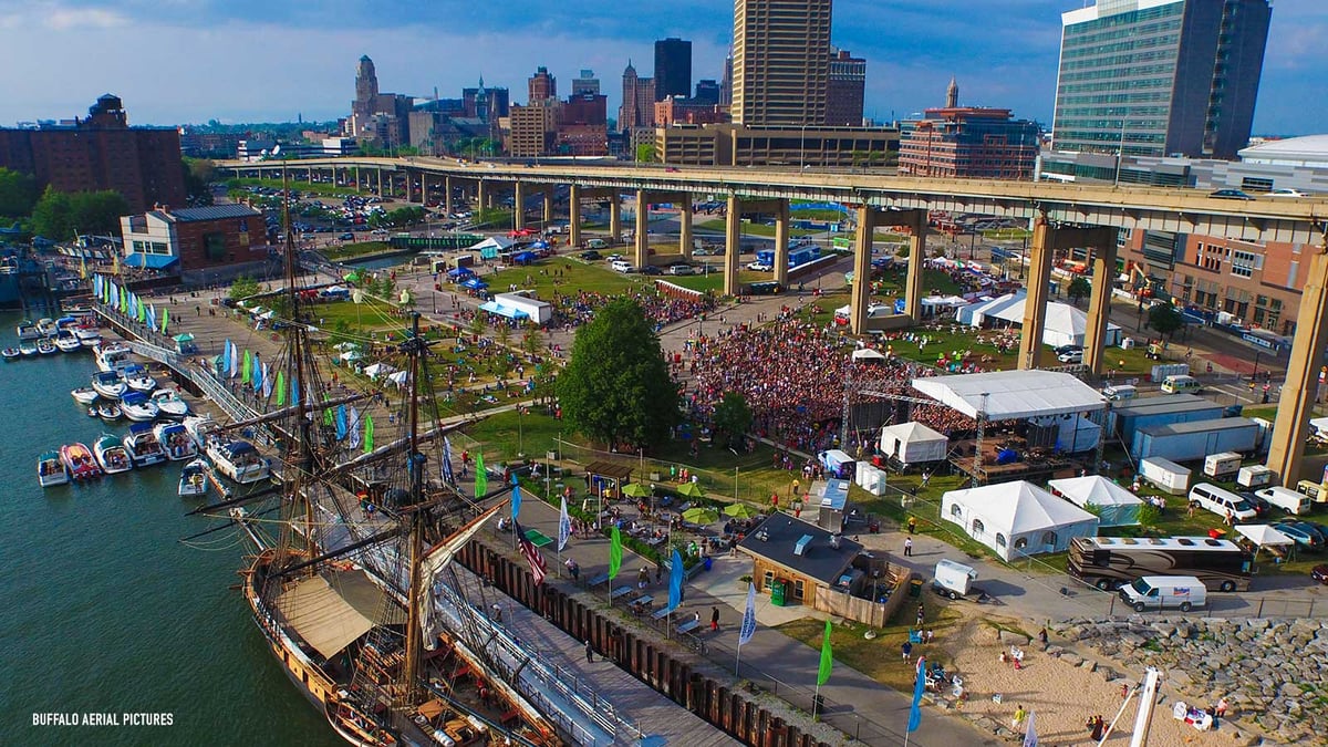 Downtown Buffalo- Canalside